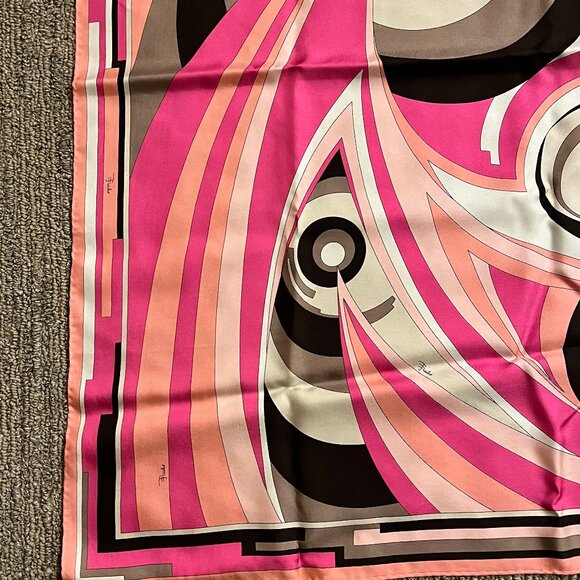 Fabulous Emilio Pucci Silk Scarf - Picture 2 of 8